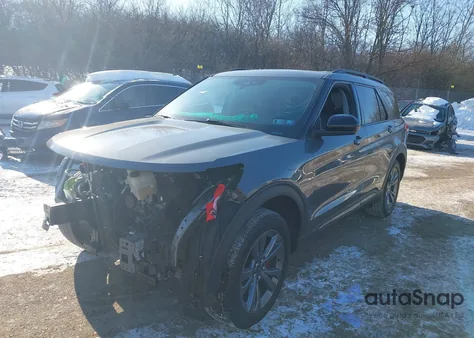 2022 Ford Explorer Xlt из США, поврежденный, VIN 1FMSK8DH3NGB27319